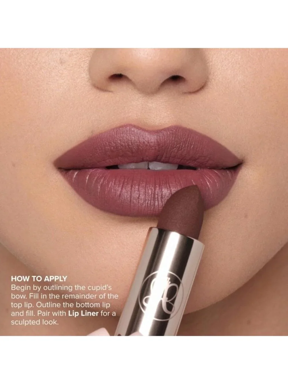 Matte Lipstick - Full-Pigment Velvet Color, High-Intensity Payoff, Vegan